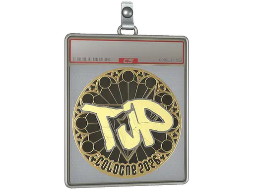 Sticker Slab | TjP (Gold) | Cologne 2026