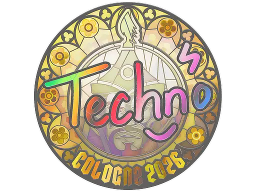 Sticker | Techno4K (Holo) | Cologne 2026