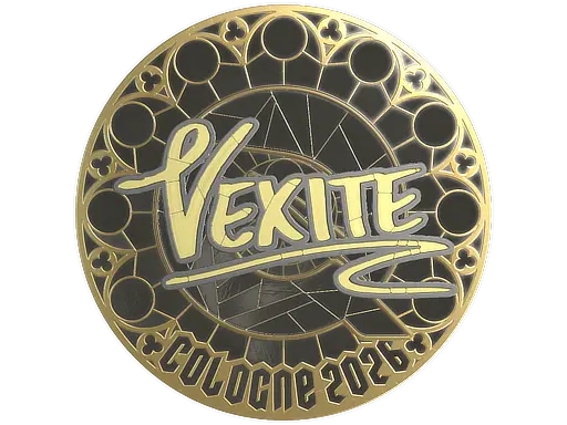 Sticker | vexite (Gold) | Cologne 2026