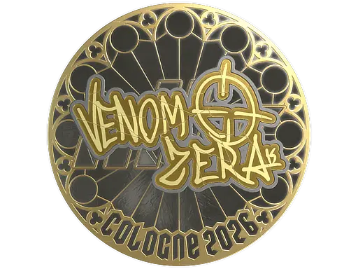 Sticker | venomzera (Gold) | Cologne 2026