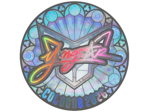 Sticker | yxngstxr (Holo) | Cologne 2026