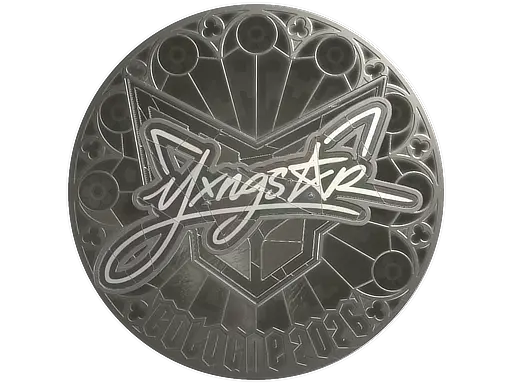Sticker | yxngstxr (Foil) | Cologne 2026