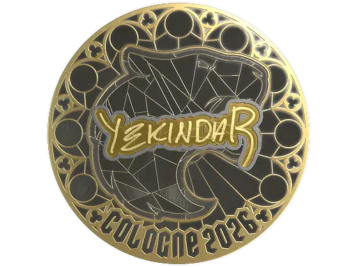 Sticker | YEKINDAR (Gold) | Cologne 2026
