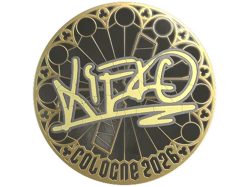 Sticker | xiELO (Gold) | Cologne 2026