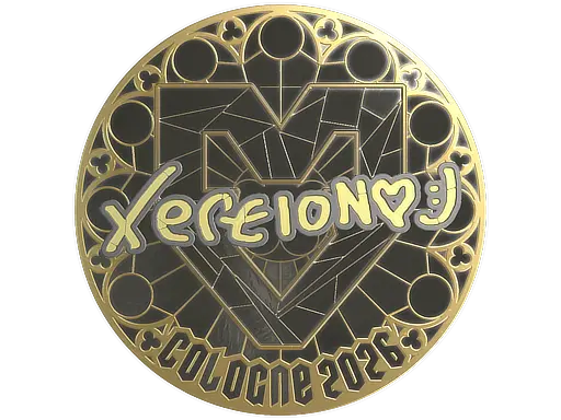 Sticker | xertioN (Gold) | Cologne 2026