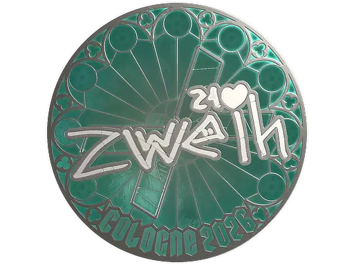 Sticker | zweih (Foil) | Cologne 2026