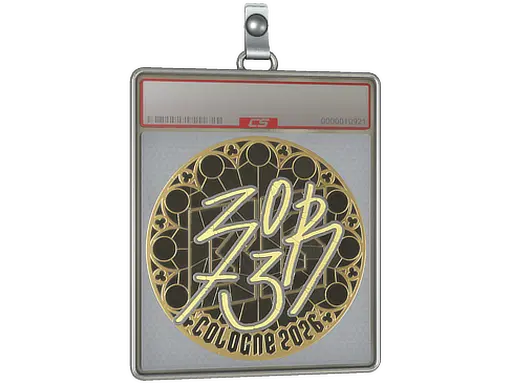 Sticker Slab | zorte (Gold) | Cologne 2026