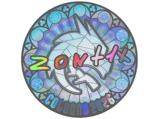 Sticker | zont1x (Holo) | Cologne 2026
