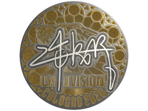 Sticker | z4KR (Foil) | Cologne 2026