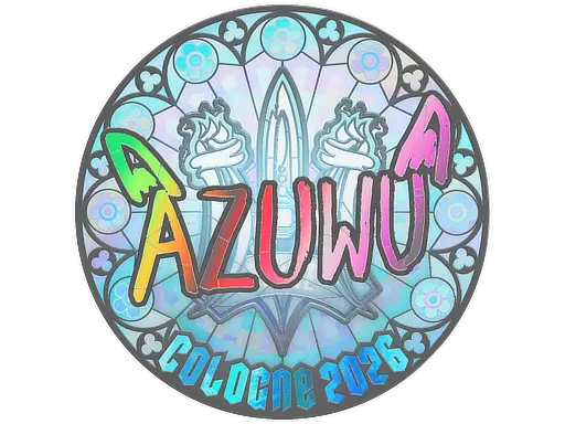 Sticker | AZUWU (Holo) | Cologne 2026