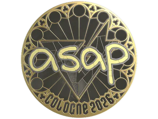 Sticker | asap (Gold) | Cologne 2026