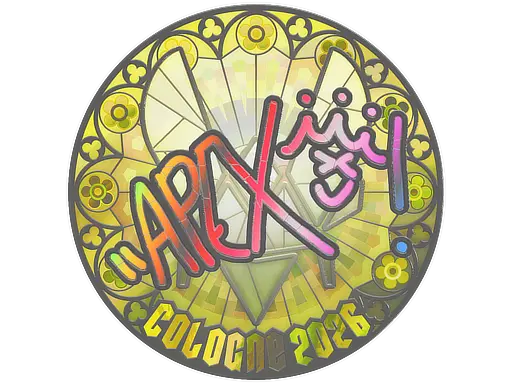 Sticker | apEX (Holo) | Cologne 2026