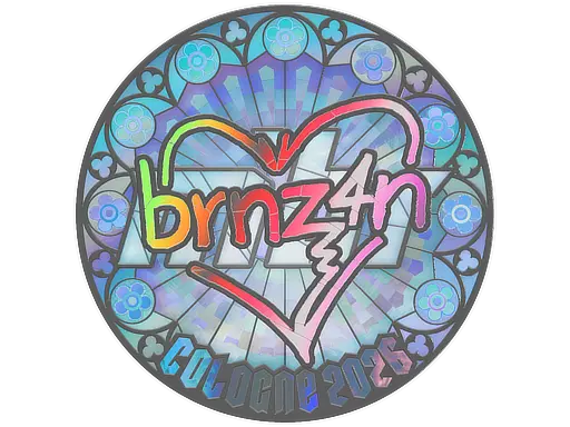 Sticker | brnz4n (Holo) | Cologne 2026