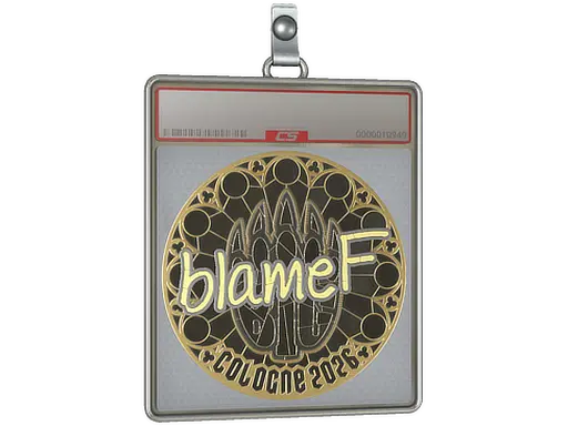 Sticker Slab | blameF (Gold) | Cologne 2026