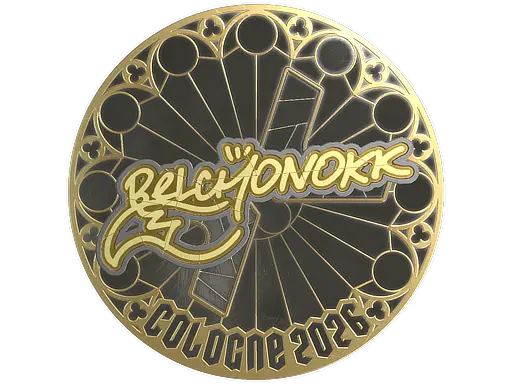 Sticker | BELCHONOKK (Gold) | Cologne 2026