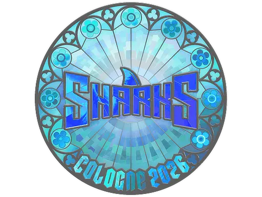 Sticker | Sharks Esports (Holo) | Cologne 2026