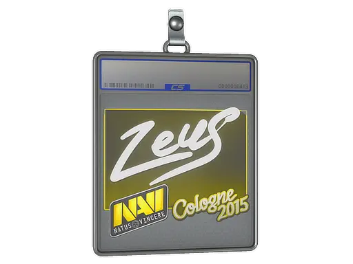 Sticker Slab | Zeus | Cologne 2015