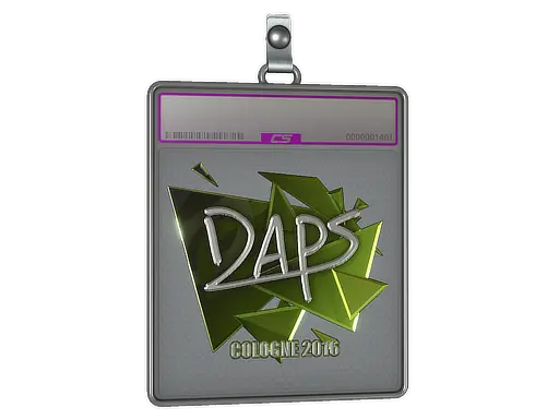 Sticker Slab | daps (Foil) | Cologne 2016