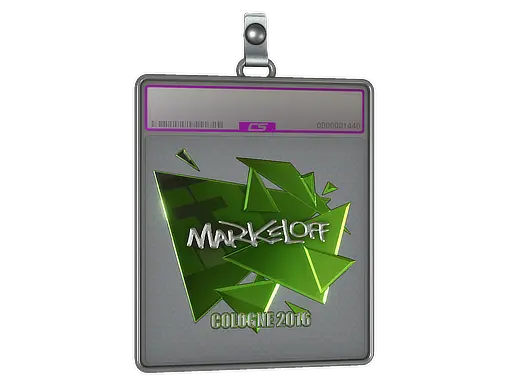 Sticker Slab | markeloff (Foil) | Cologne 2016