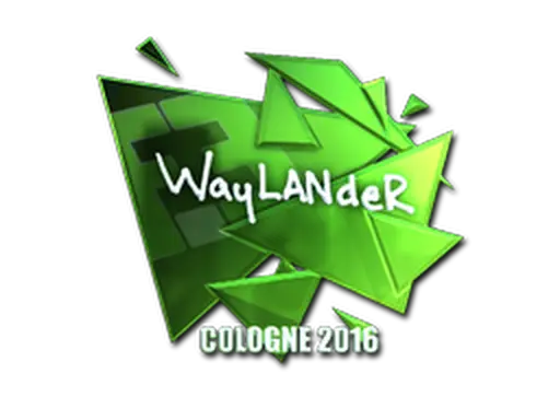 Sticker | wayLander (Foil) | Cologne 2016