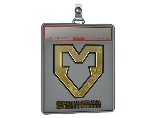 Sticker Slab | MOUZ (Gold) | Copenhagen 2024