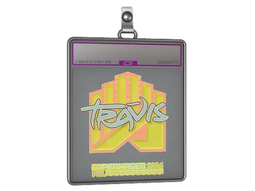 Sticker Slab | TRAVIS (Holo) | Copenhagen 2024