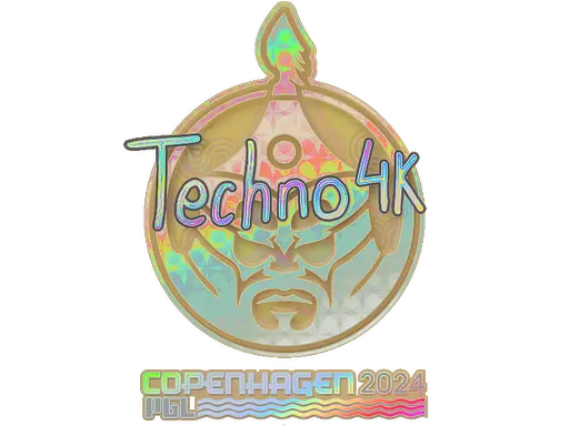 Sticker | Techno4K (Holo) | Copenhagen 2024