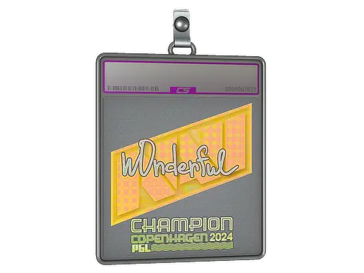 Sticker Slab | w0nderful (Holo, Champion) | Copenhagen 2024