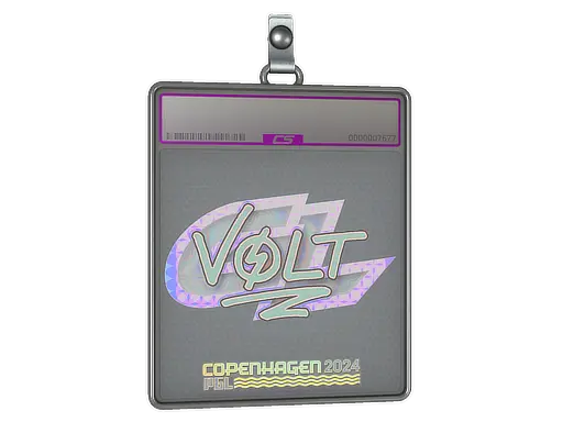 Sticker Slab | volt (Holo) | Copenhagen 2024