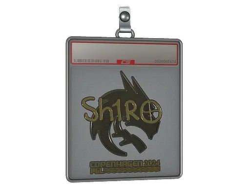 Sticker Slab | sh1ro (Gold) | Copenhagen 2024