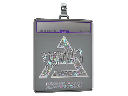 Sticker Slab | roman (Glitter) | Copenhagen 2024