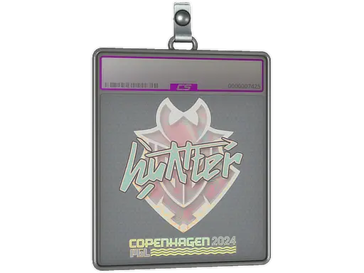 Sticker Slab | huNter- (Holo) | Copenhagen 2024