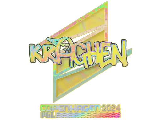 Sticker | kraghen (Holo) | Copenhagen 2024