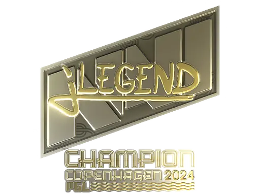 Sticker | jL (Gold, Champion) | Copenhagen 2024
