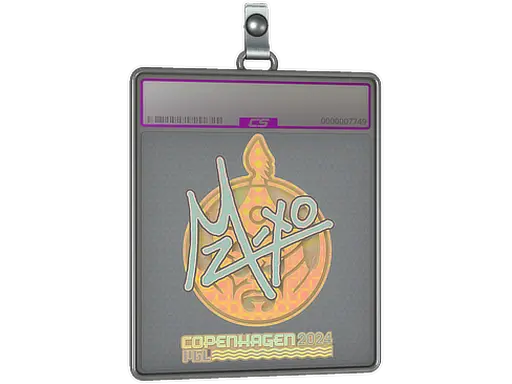 Sticker Slab | mzinho (Holo) | Copenhagen 2024