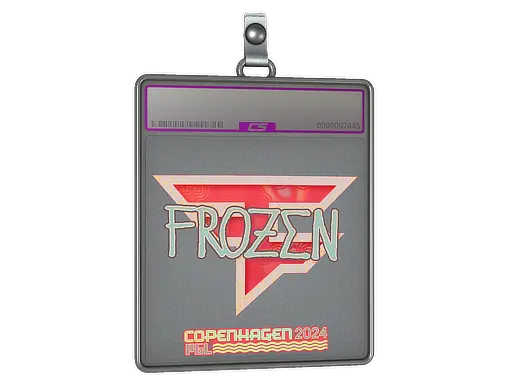 Sticker Slab | frozen (Holo) | Copenhagen 2024