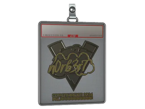 Sticker Slab | n0rb3r7 (Gold) | Copenhagen 2024