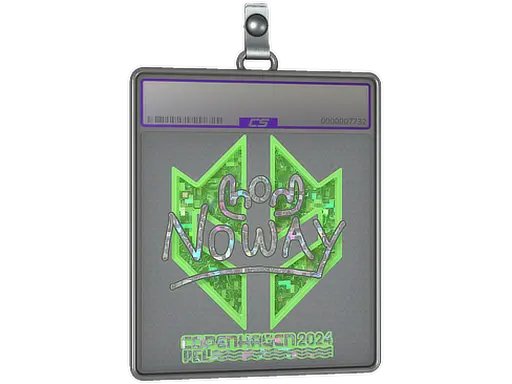 Sticker Slab | noway (Glitter) | Copenhagen 2024