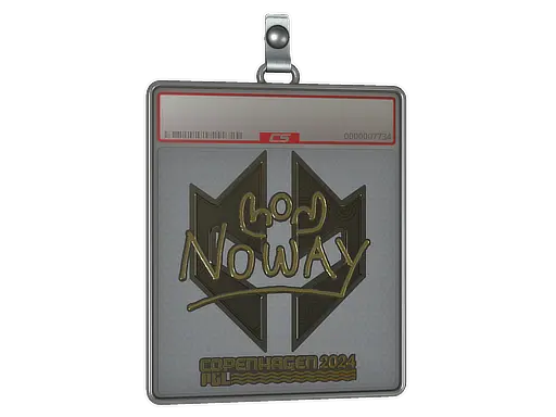 Sticker Slab | noway (Gold) | Copenhagen 2024