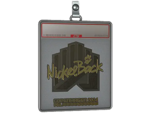 Sticker Slab | NickelBack (Gold) | Copenhagen 2024