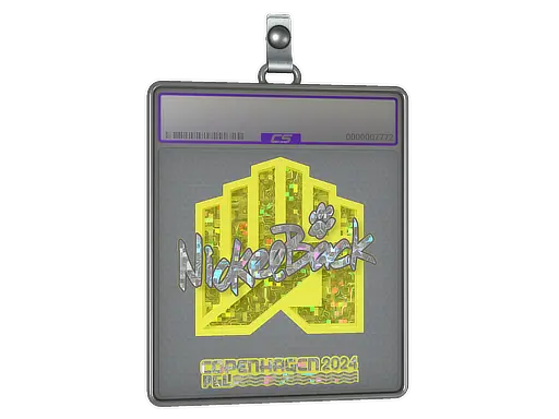 Sticker Slab | NickelBack (Glitter) | Copenhagen 2024