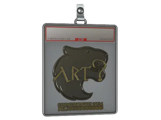 Sticker Slab | arT (Gold) | Copenhagen 2024