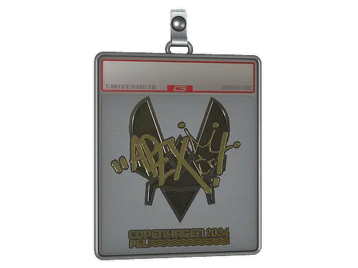 Sticker Slab | apEX (Gold) | Copenhagen 2024