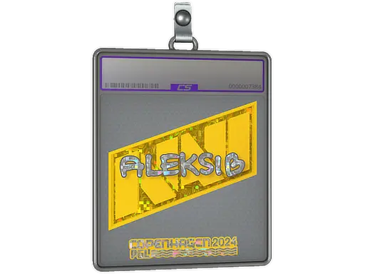 Sticker Slab | Aleksib (Glitter) | Copenhagen 2024