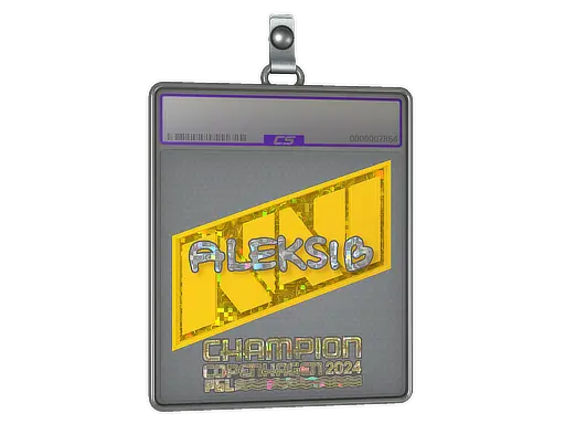 Sticker Slab | Aleksib (Glitter, Champion) | Copenhagen 2024