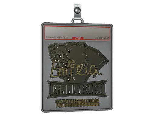 Sticker Slab | EmiliaQAQ (Gold) | Copenhagen 2024