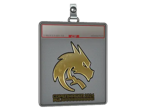 Sticker Slab | Team Spirit (Gold) | Copenhagen 2024