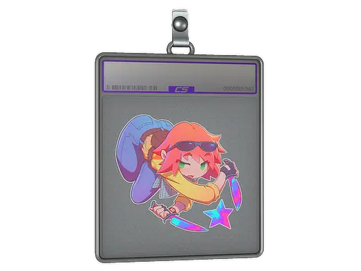Sticker Slab | Kawaii T (Holo)
