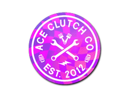Sticker | Ace Clutch Co. (Holo)
