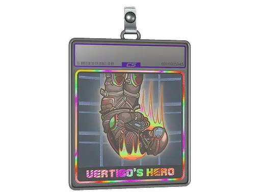Sticker Slab | Vertigo's Hero (Holo)
